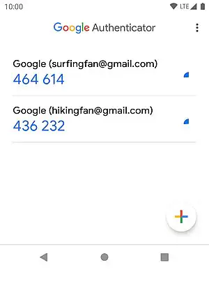 Google Authenticator